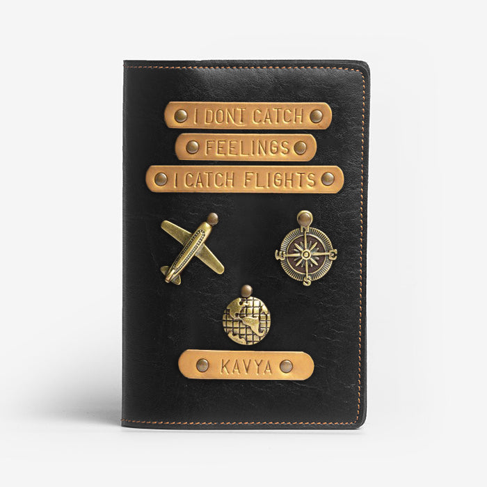 Passport Cover - I Don't Catch Feelings I Catch Flights