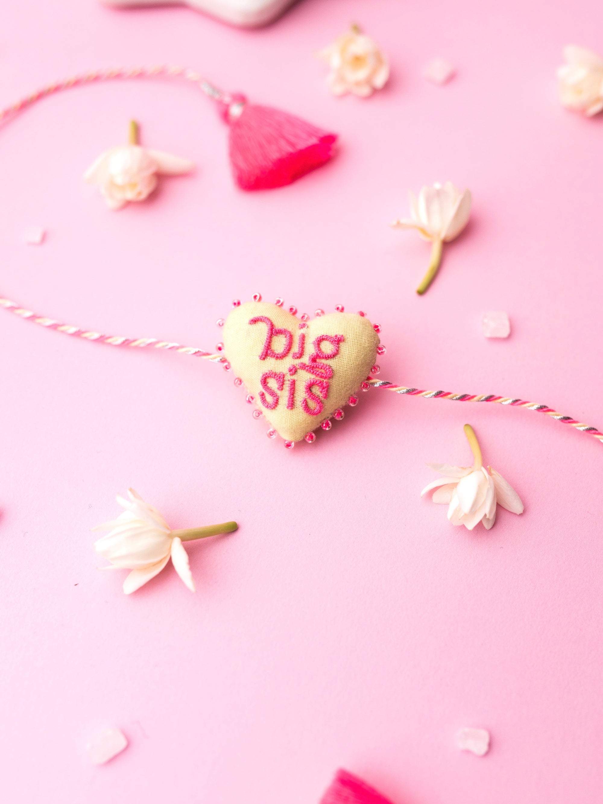 Big Sis 3D Heart Rakhi