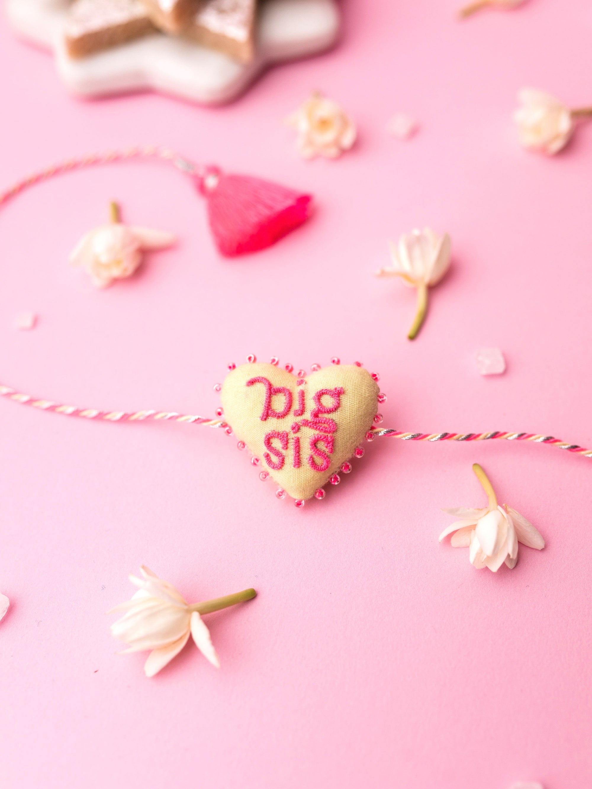 Big Sis 3D Heart Rakhi