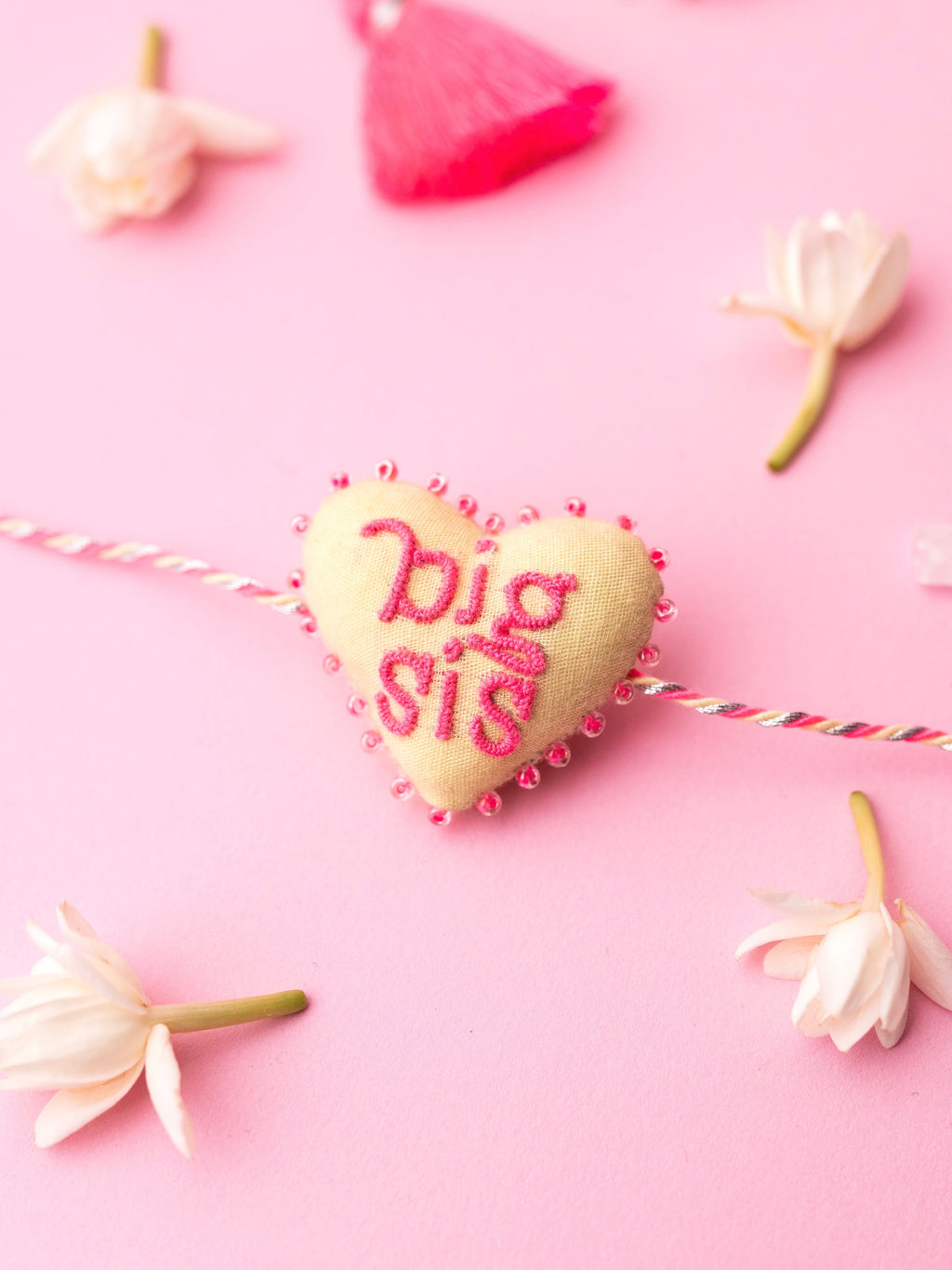 Big Sis 3D Heart Rakhi