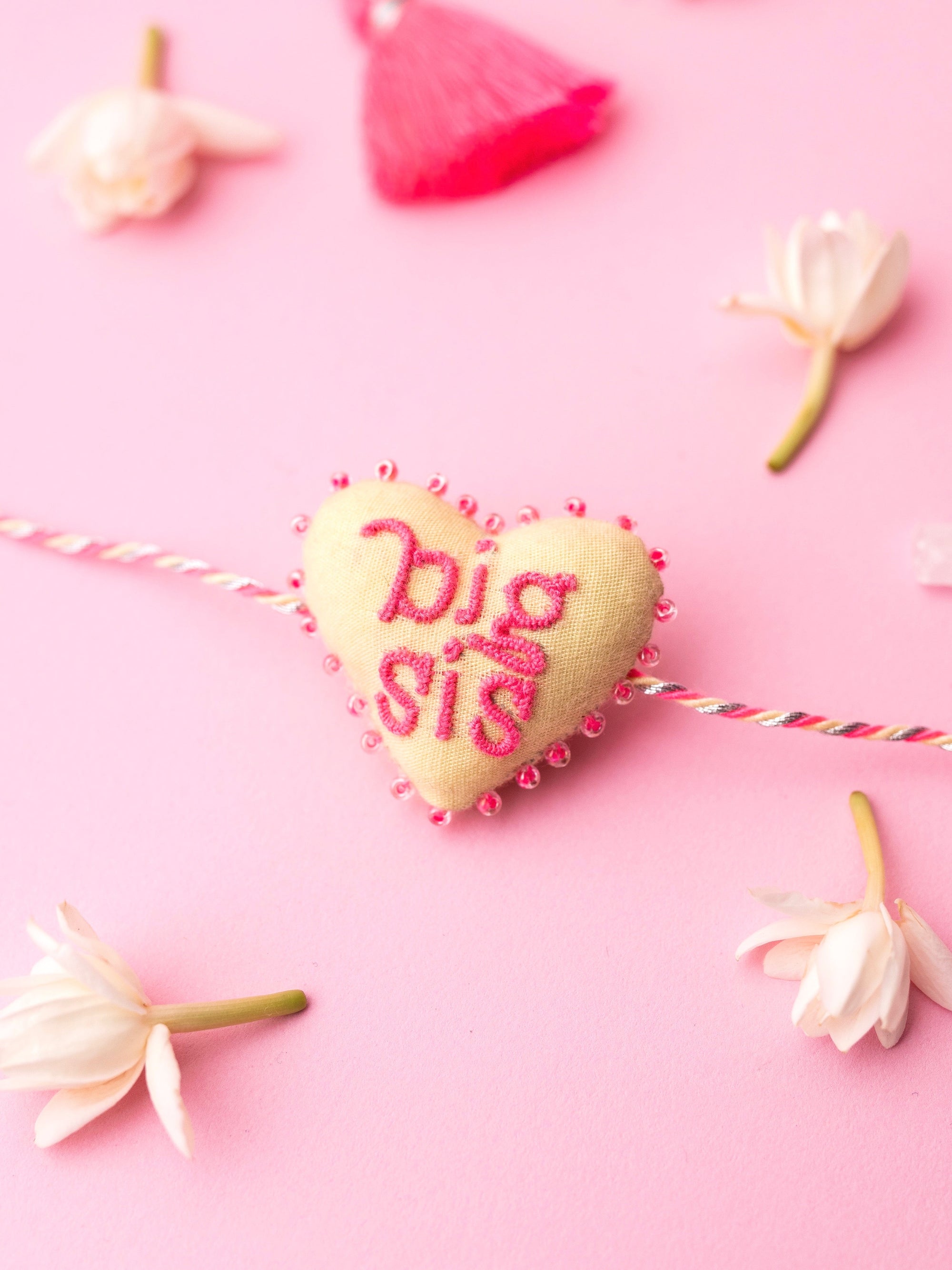 Big Sis 3D Heart Rakhi