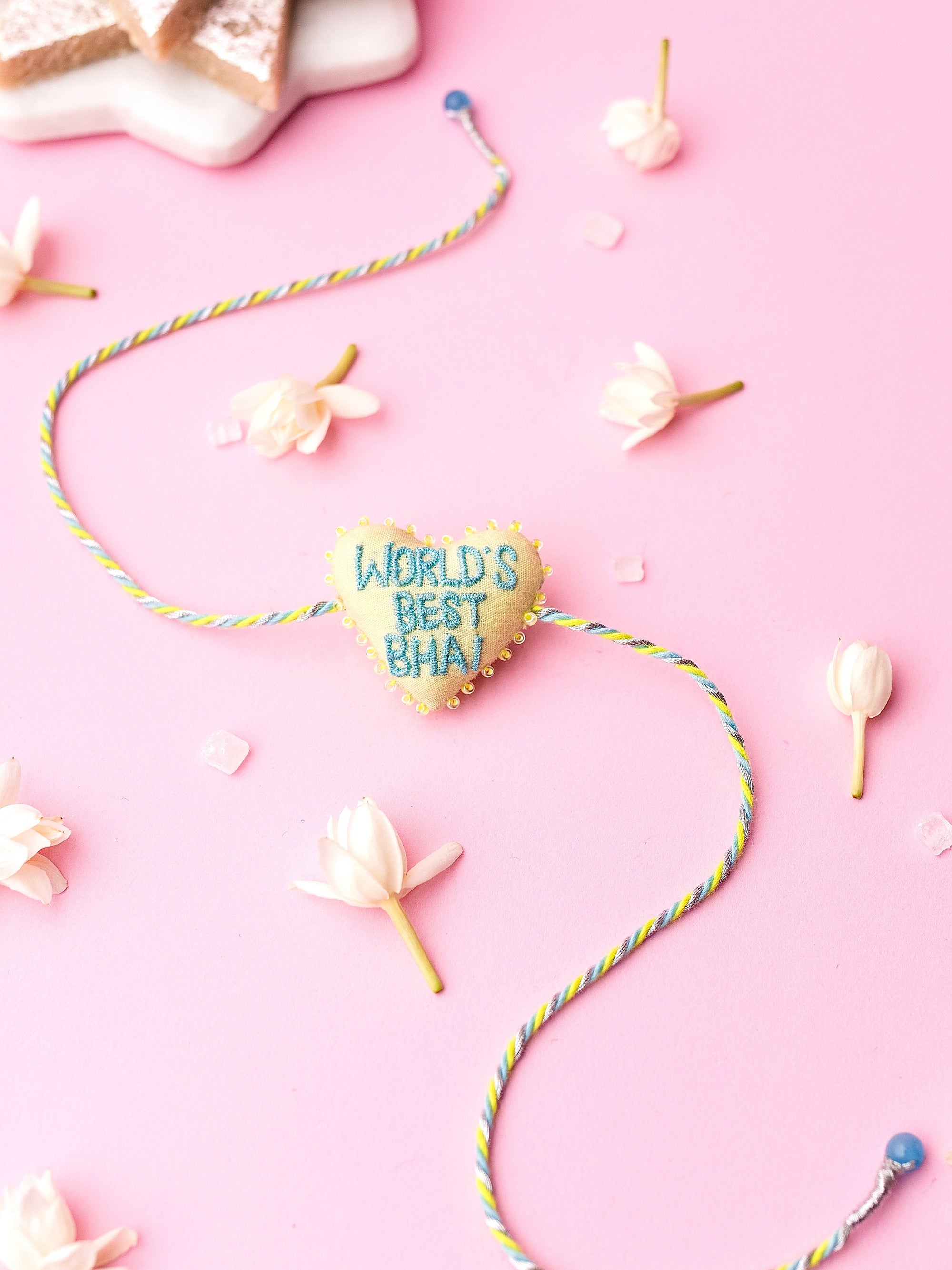 World's Best Bhai 3D Rakhi