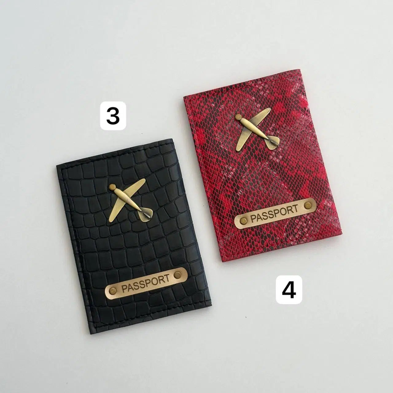 Customisable Engraved Passport Cover