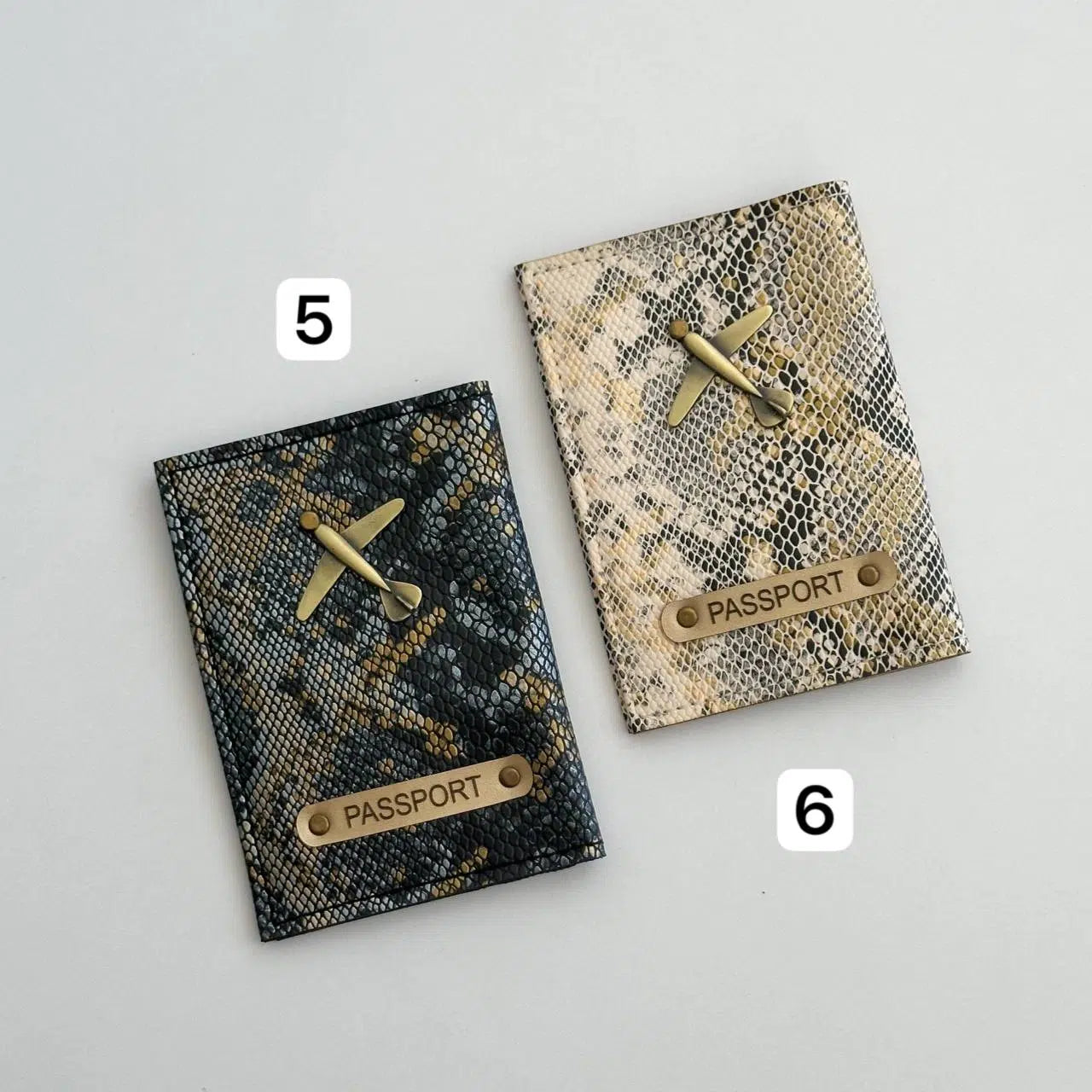 Customisable Engraved Passport Cover