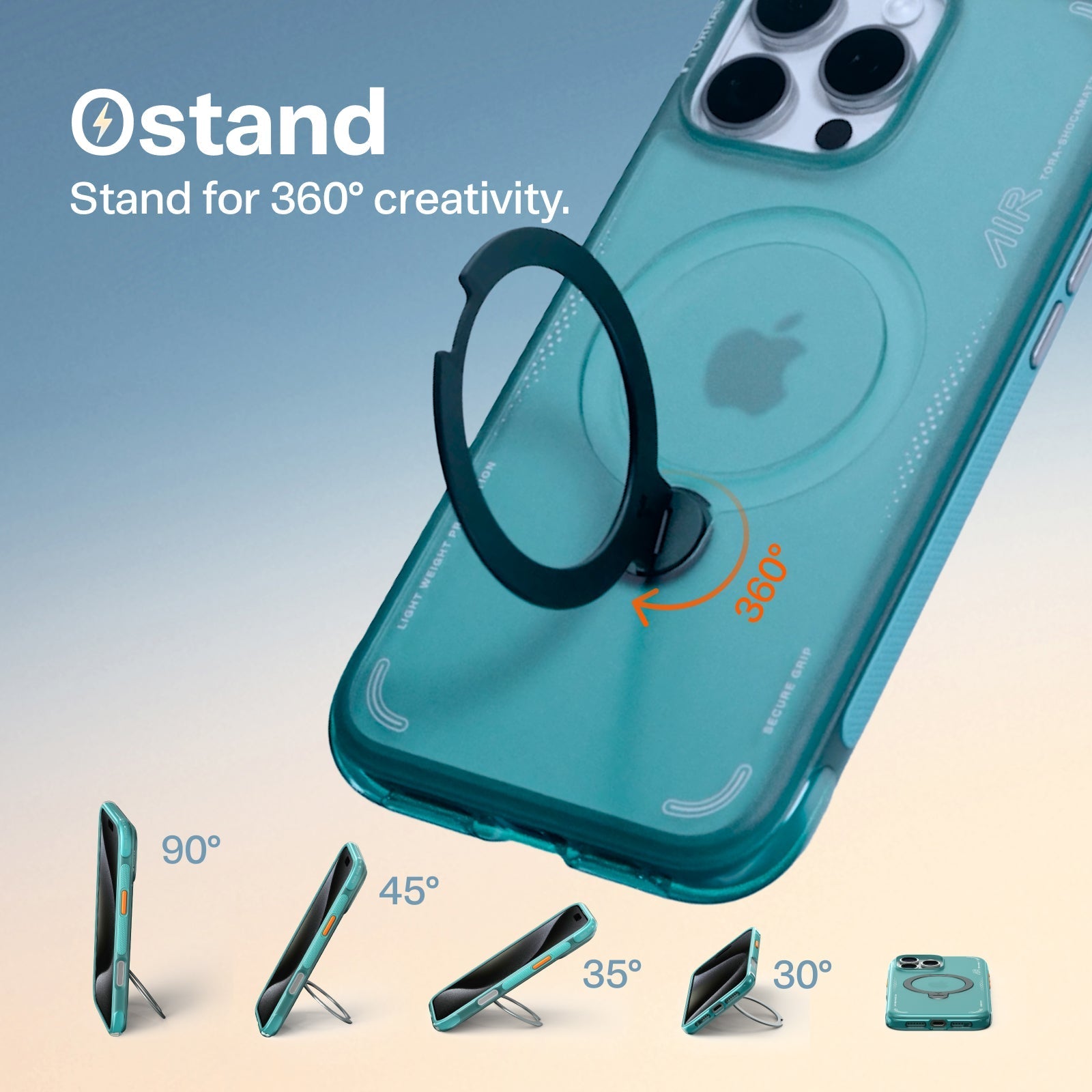 Ostand Q3 Air for iPhone 16 Pro Max