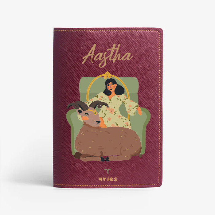 Exclusive Passport Cover - Ambitious Aries